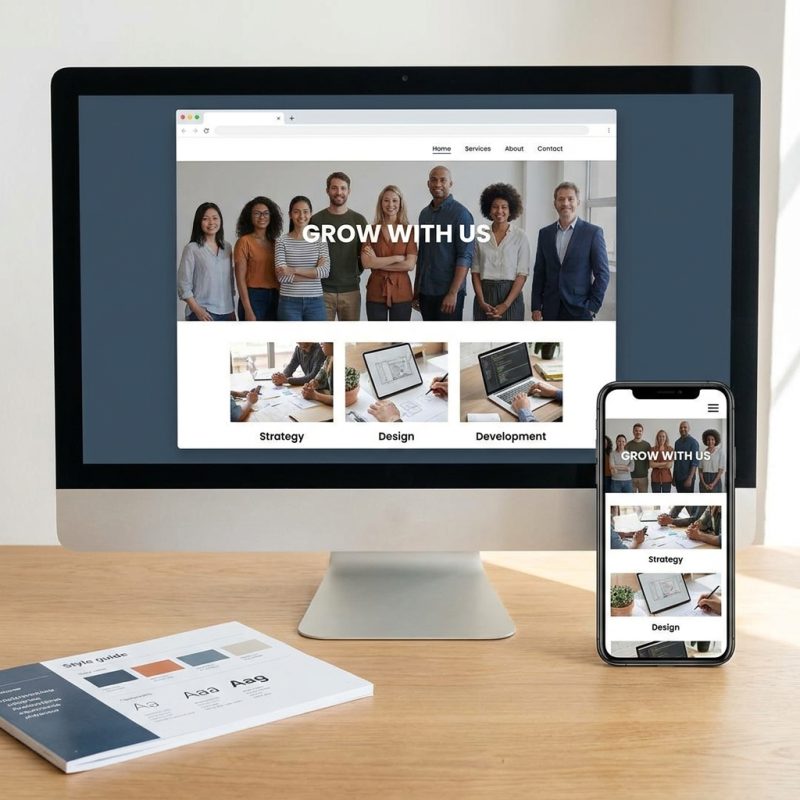 Création de site web vitrine